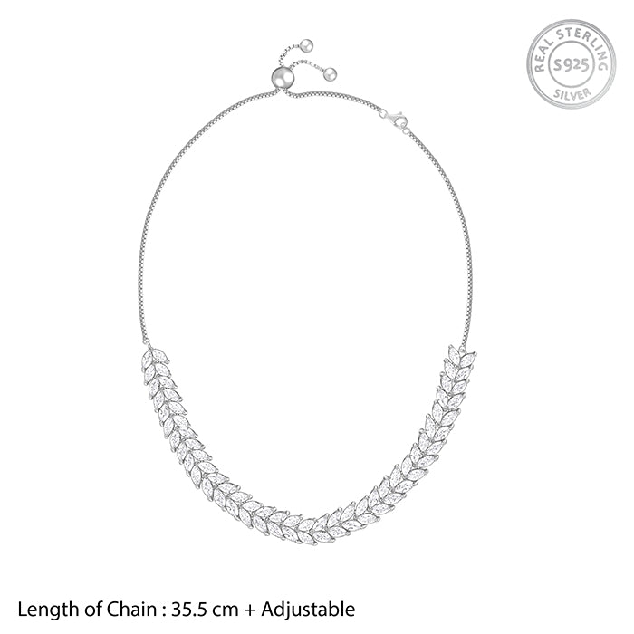 Silver Joan Choker Necklace