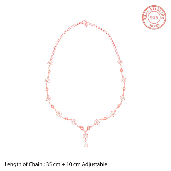 Rose Gold Hilary Necklace