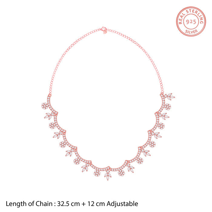 Rose Gold Katherine Necklace
