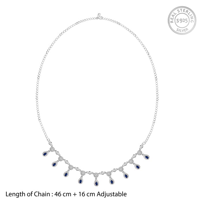 Silver Graceful Adornare Necklace