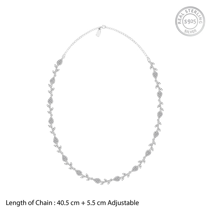 Silver Julia Necklace