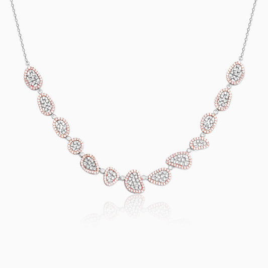 Rose Gold Call It Love Necklace