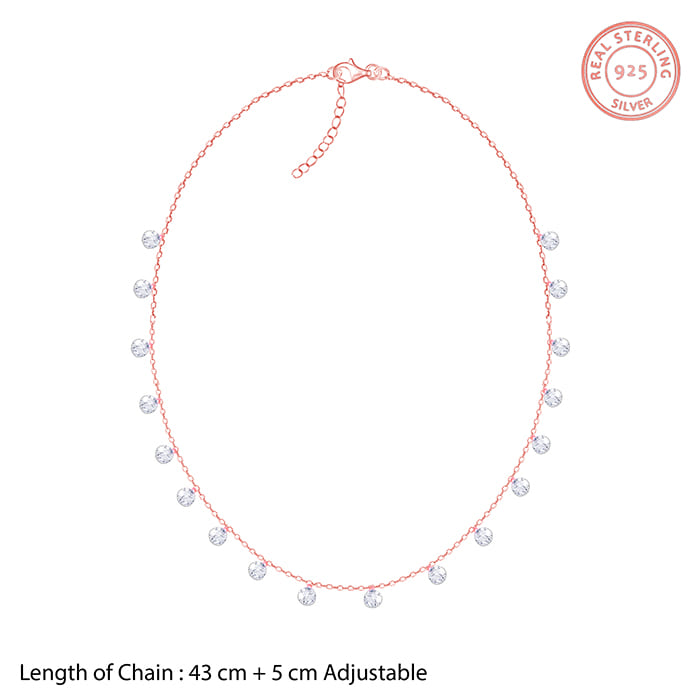 Rose Gold Queens Necklace