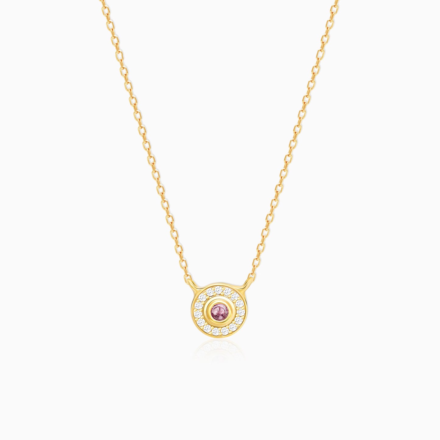 Golden Circle Of Life Necklace