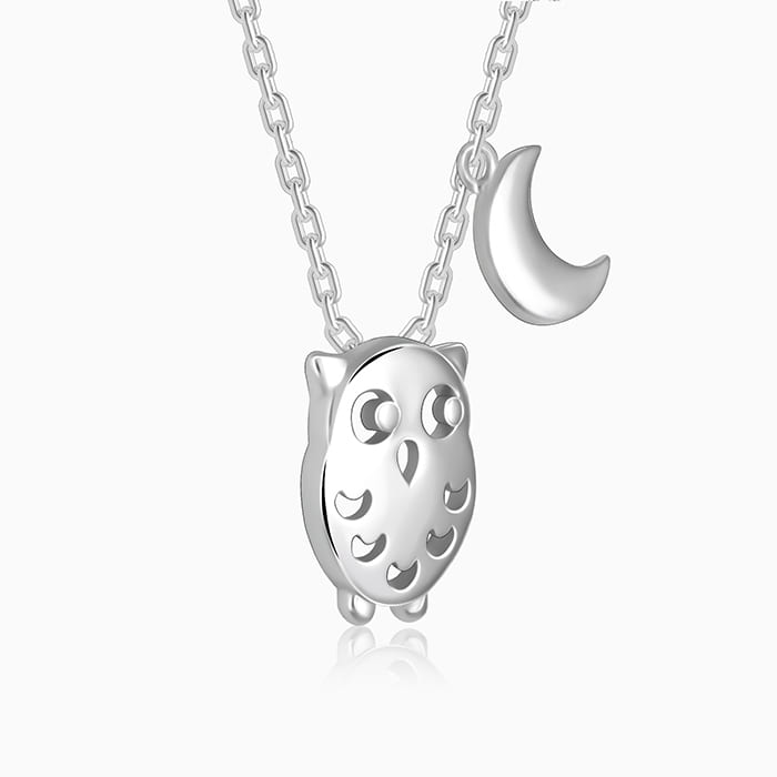 Silver Wanderers of The Night Necklace