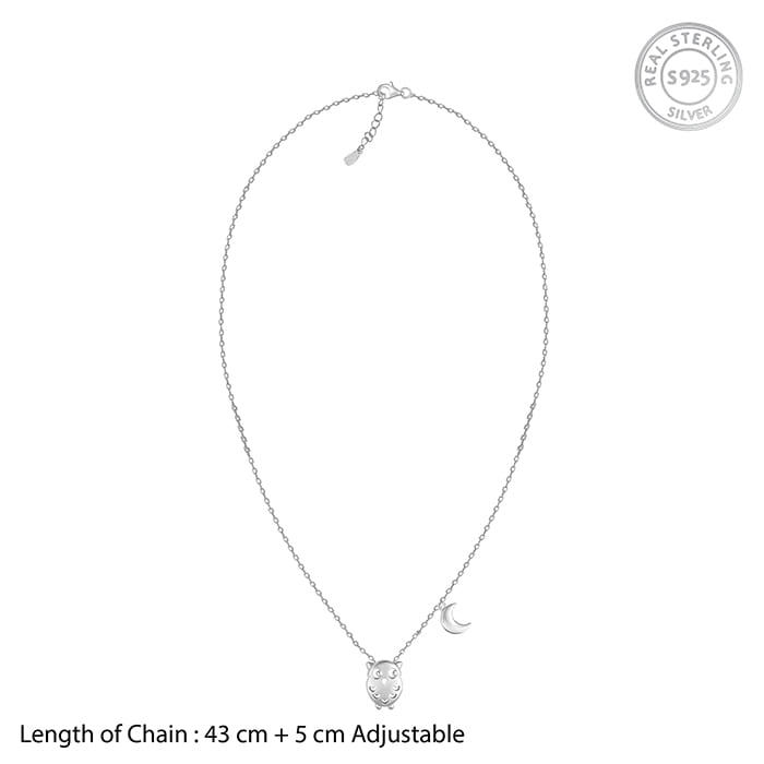 Silver Wanderers of The Night Necklace