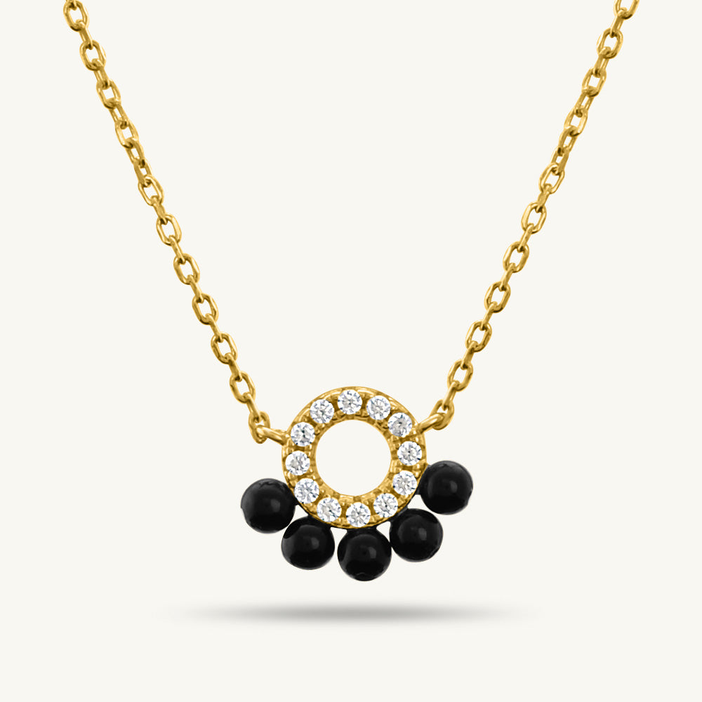 Tahakshi Diamond Mangalsutra | BIS Hallmarked | 18k Gold Vermeil