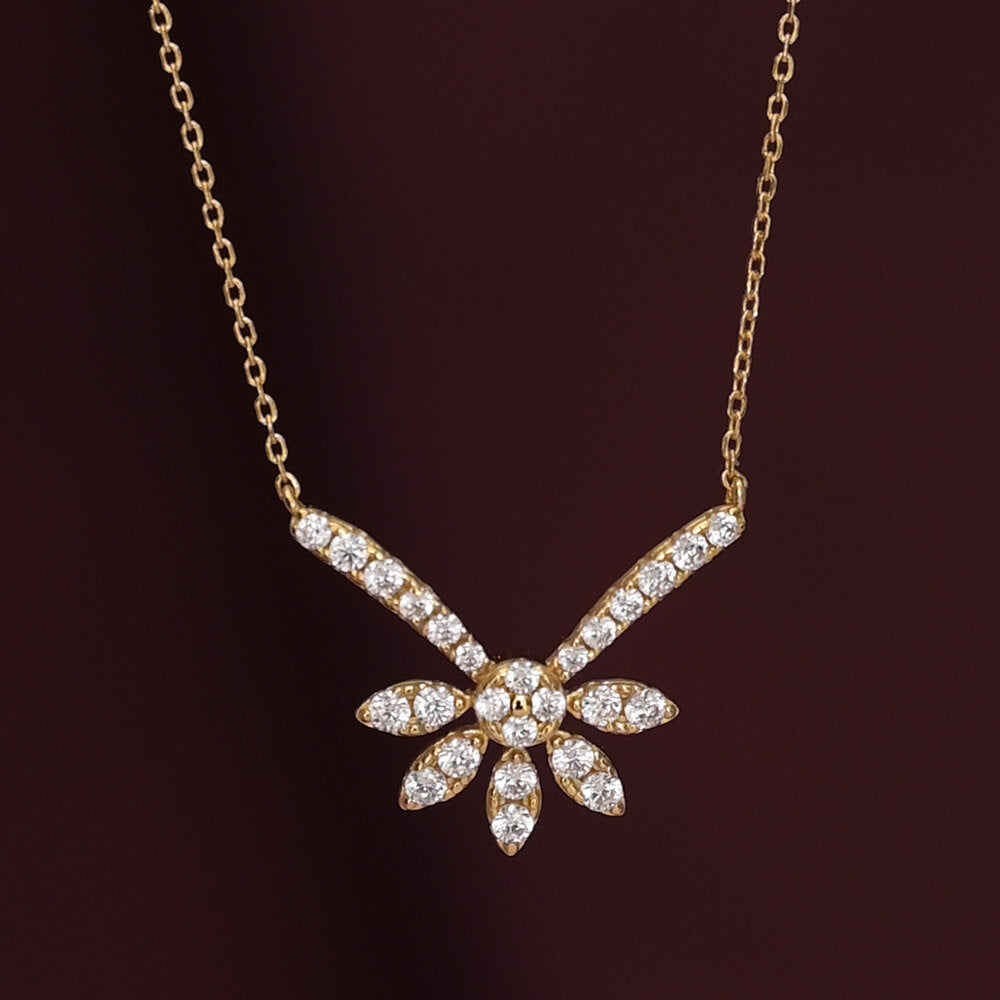 Yatee Diamond Mangalsutra | BIS Hallmarked | 18k Gold Vermeil