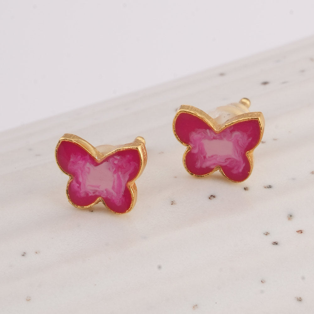 Baby Butterfly 925 Silver Studs