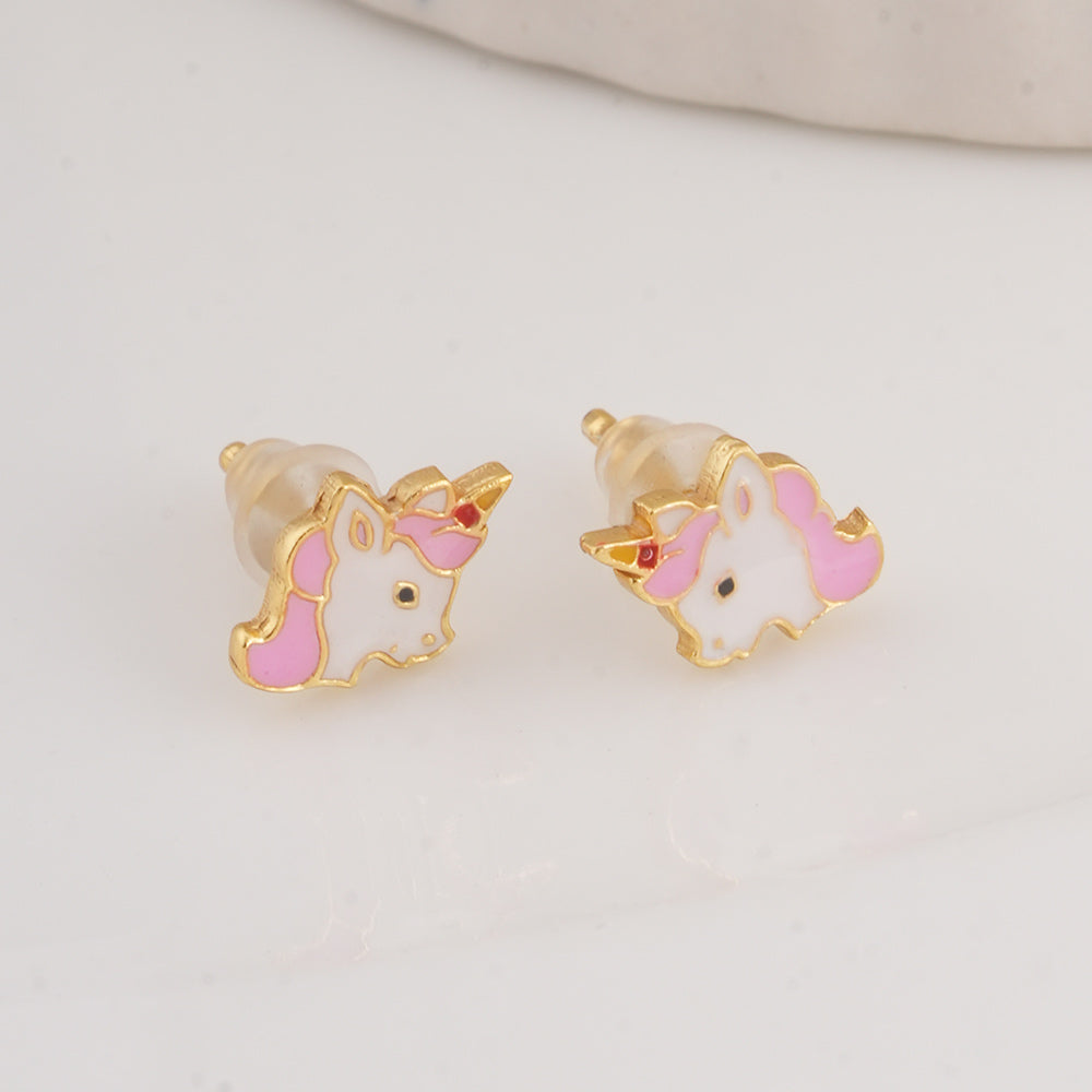 Unicorn Glow 925 Silver Studs
