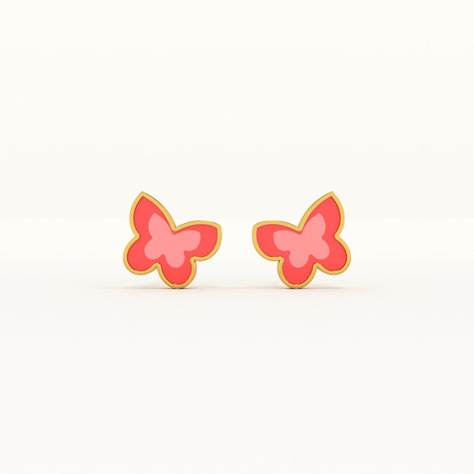 Baby Butterfly 925 Silver Studs