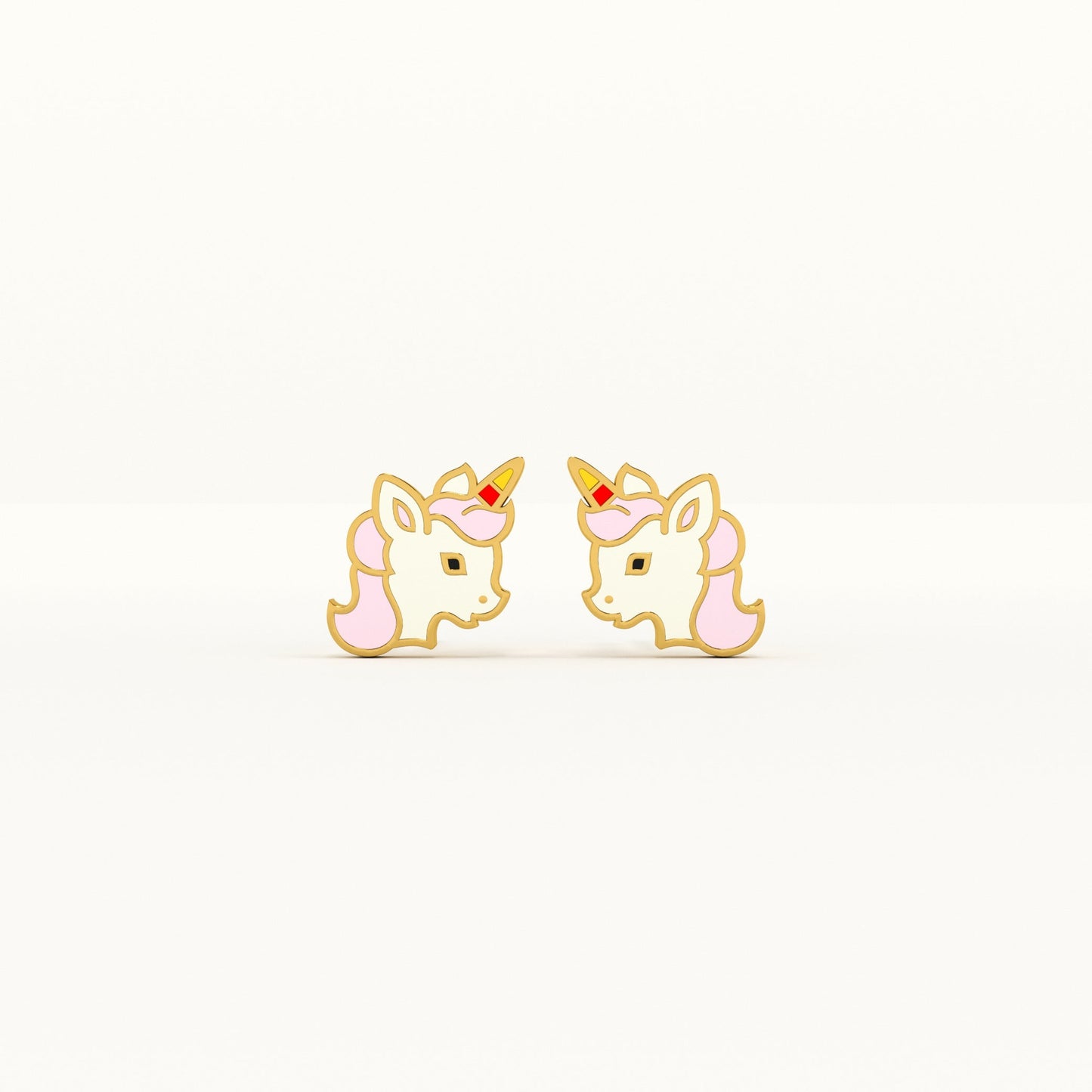 Unicorn Glow 925 Silver Studs