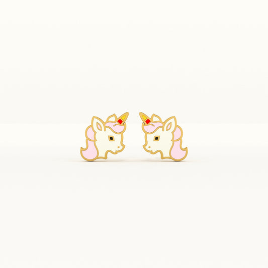 Unicorn Glow 925 Silver Studs