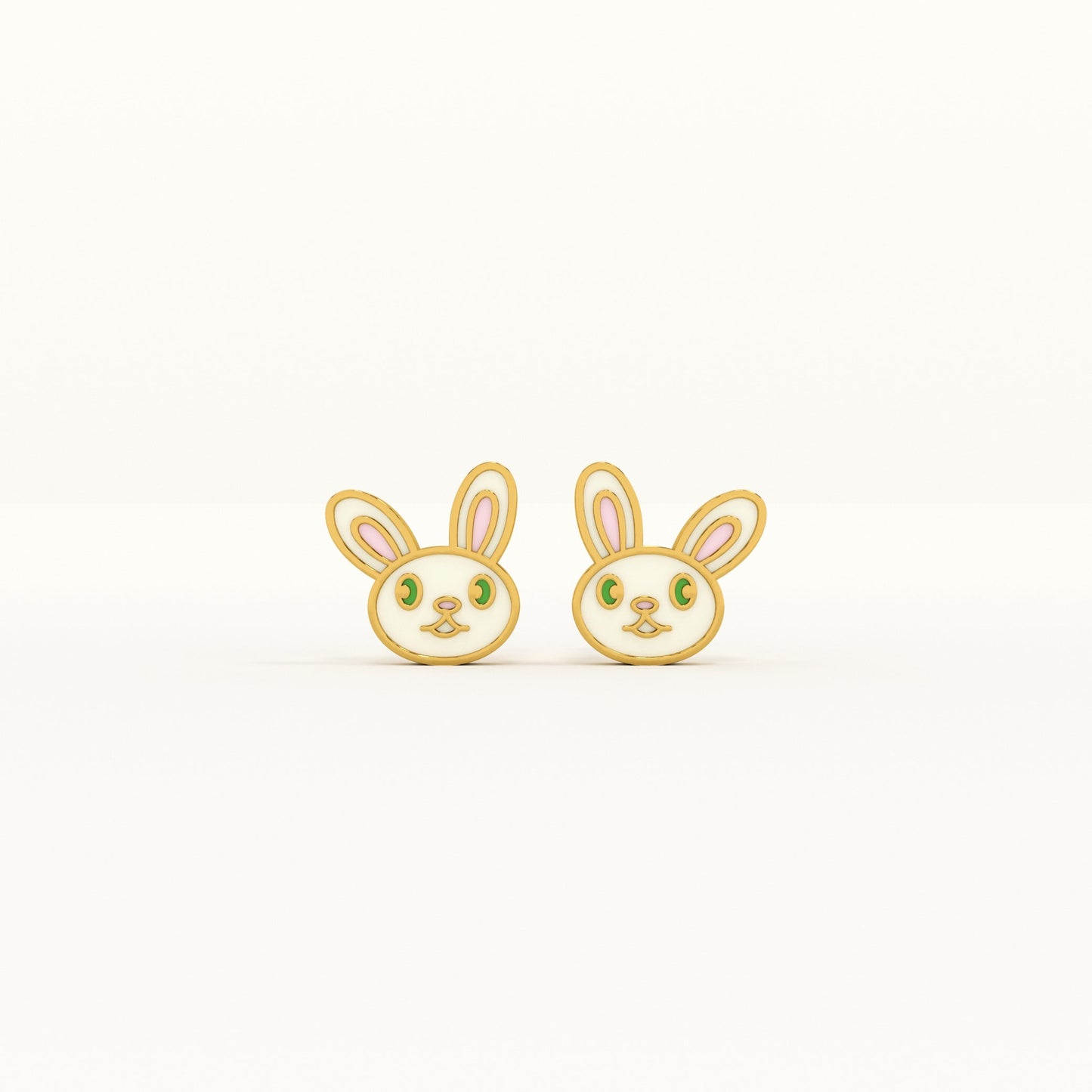 White Rabbit 925 Silver Studs
