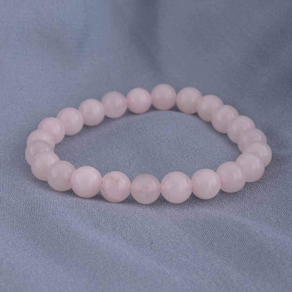 Natural Peach Bead Bracelet