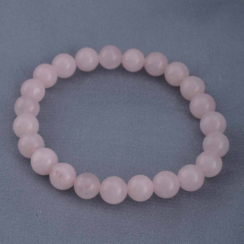 Natural Peach Bead Bracelet