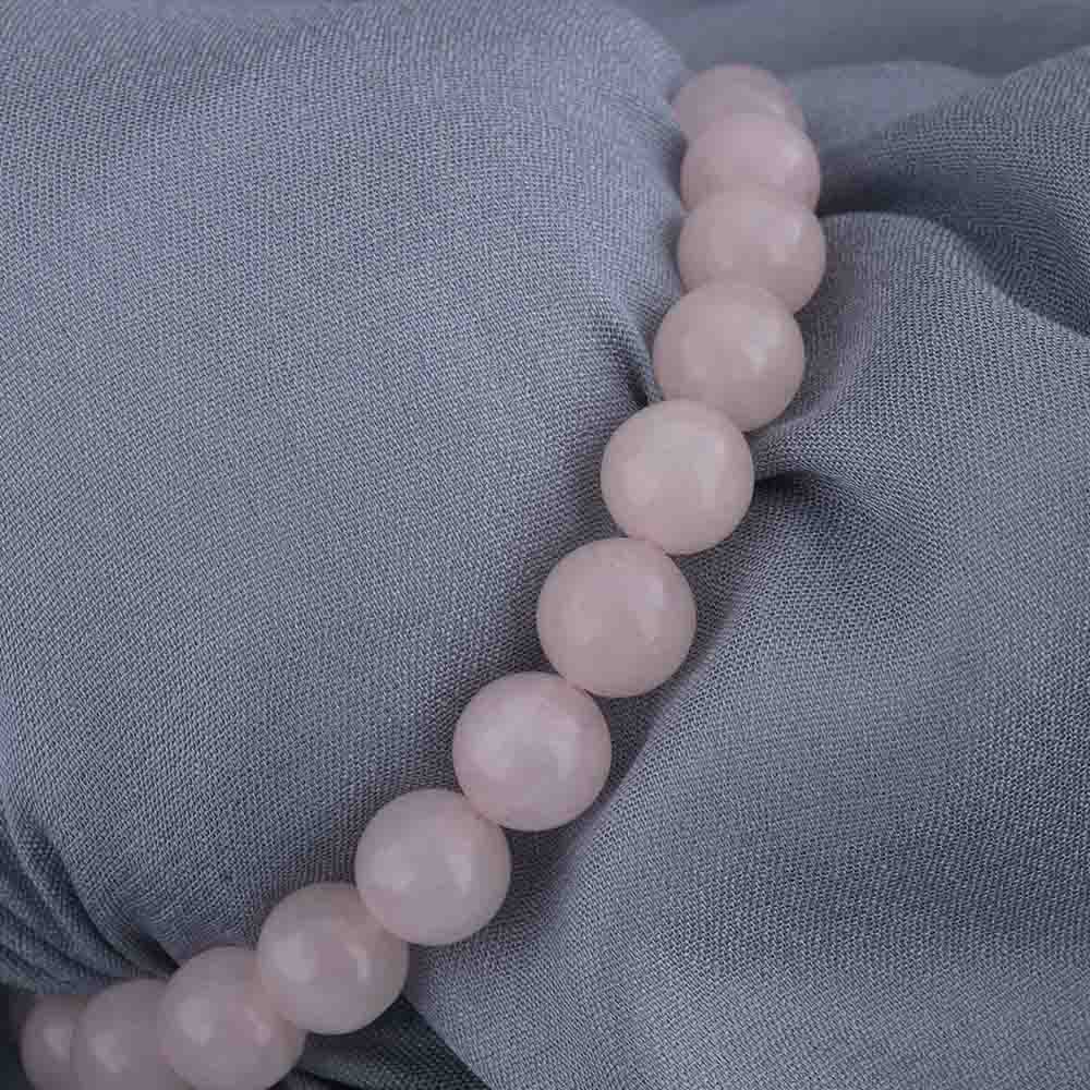 Natural Peach Bead Bracelet