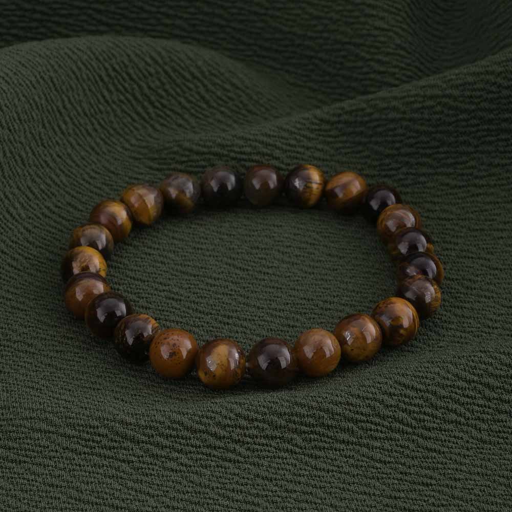 Golden Brown Tiger Eye bead Bracelet