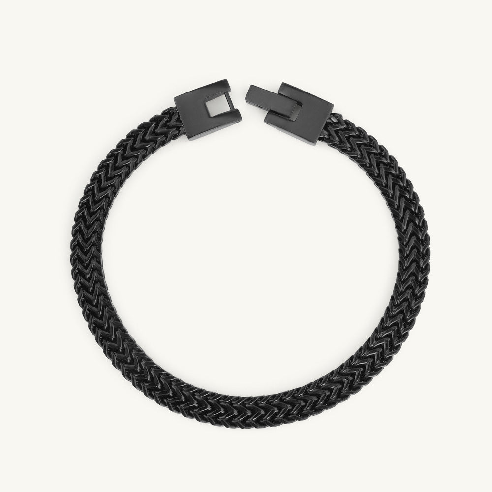 Dainty Black Chain Bracelet
