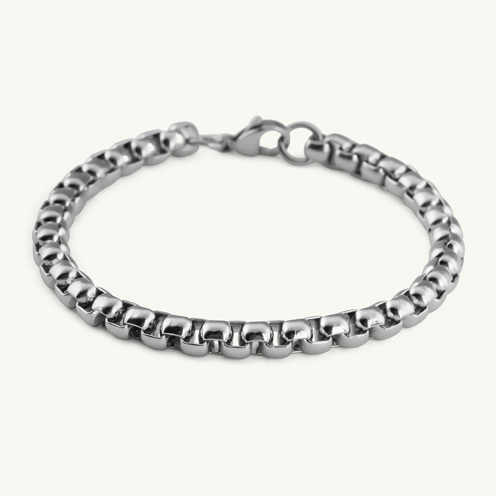 Silver Ball Chain Bracelet