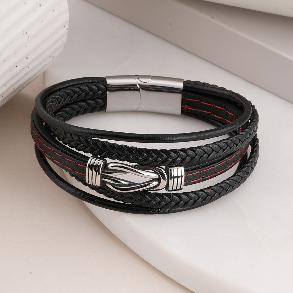 Leather Wrap Bracelet