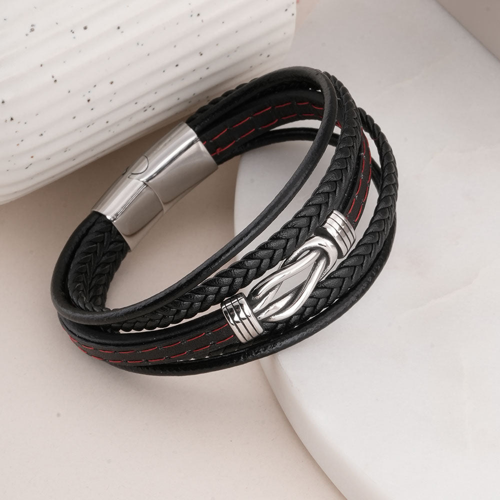 Leather Wrap Bracelet