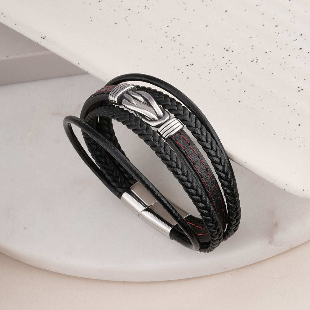 Leather Wrap Bracelet