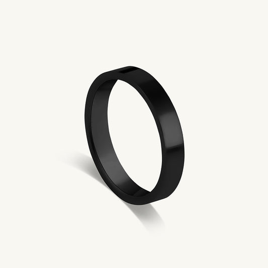 Vintage Black Band Ring