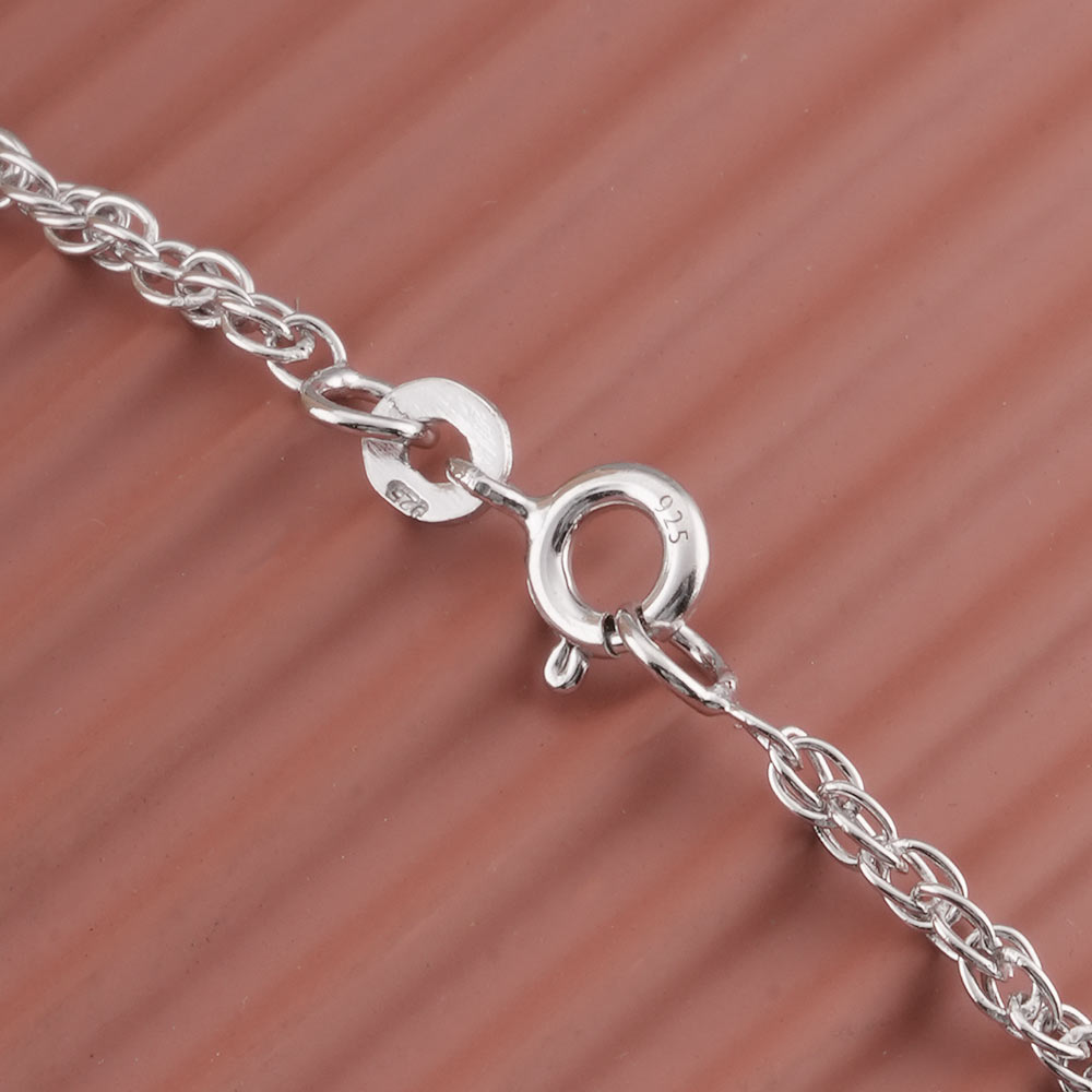 Woven 925 Silver Chain