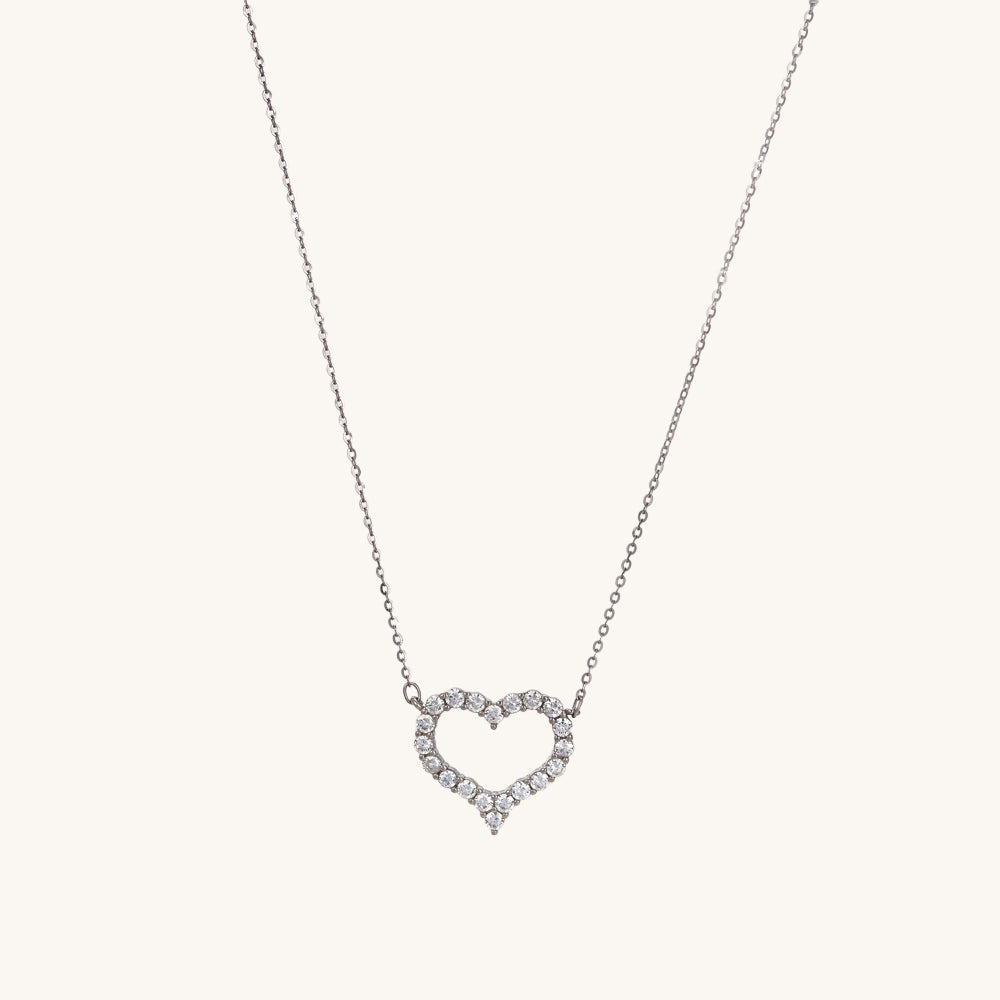 Heart Diamond Necklace