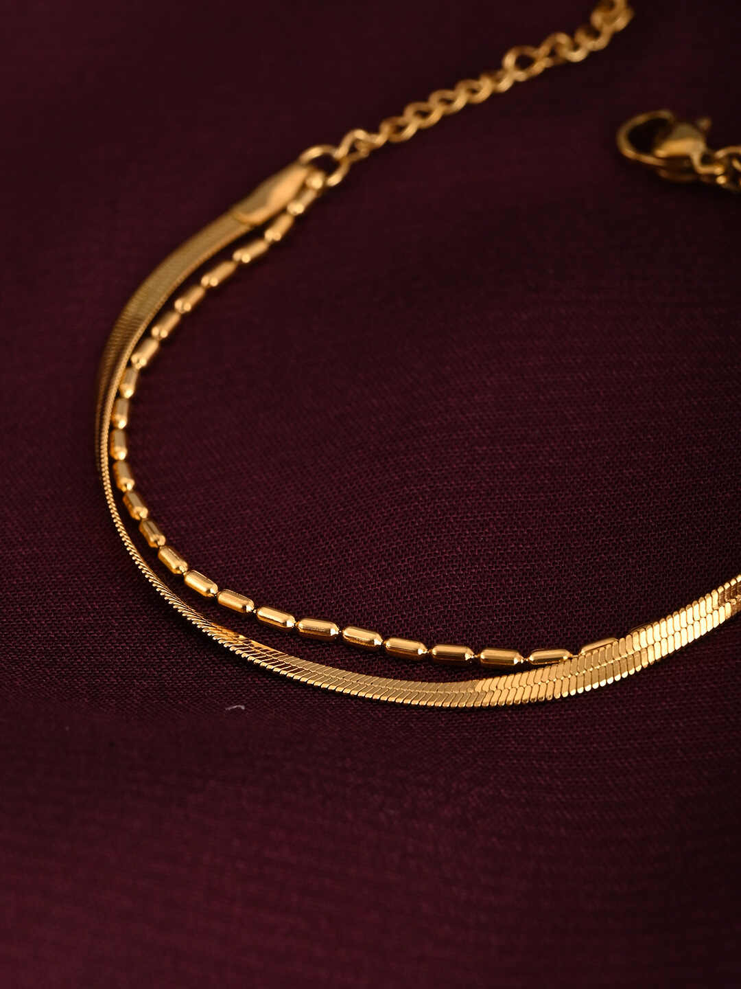 Multi-layered Beaded Bracelet