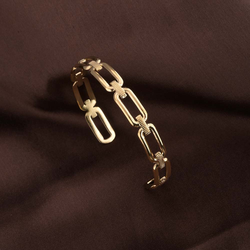 Minimalist Gold Link Bracelet