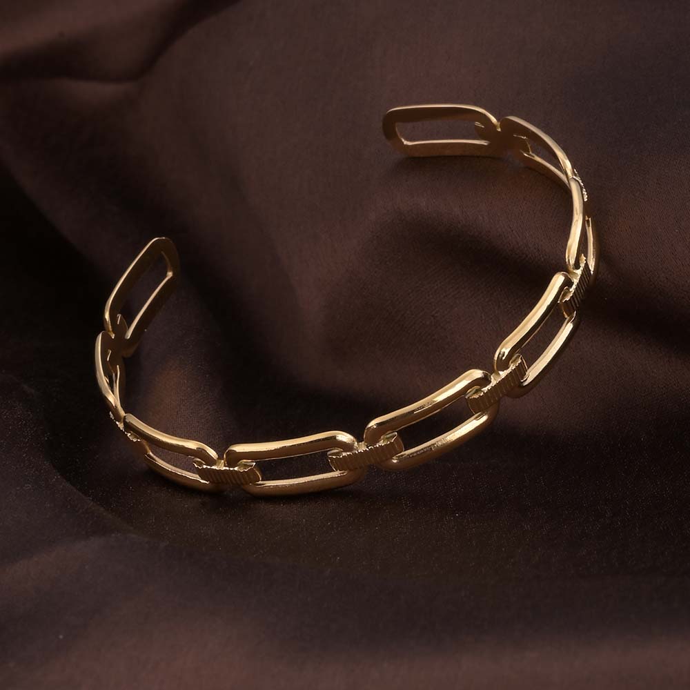 Minimalist Gold Link Bracelet