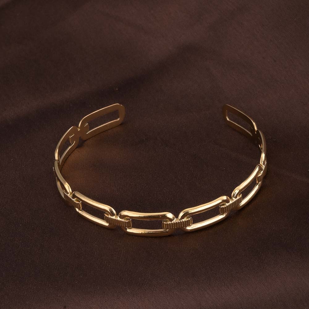 Minimalist Gold Link Bracelet