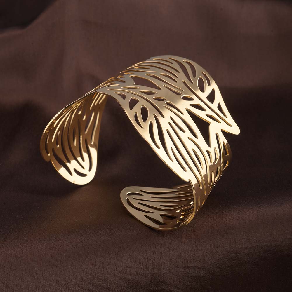 Gold Leaf Bracelet