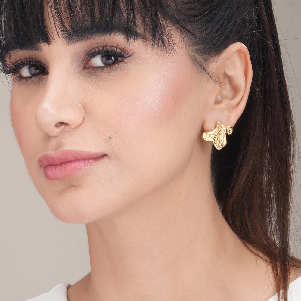 Molten Leaves Earrings