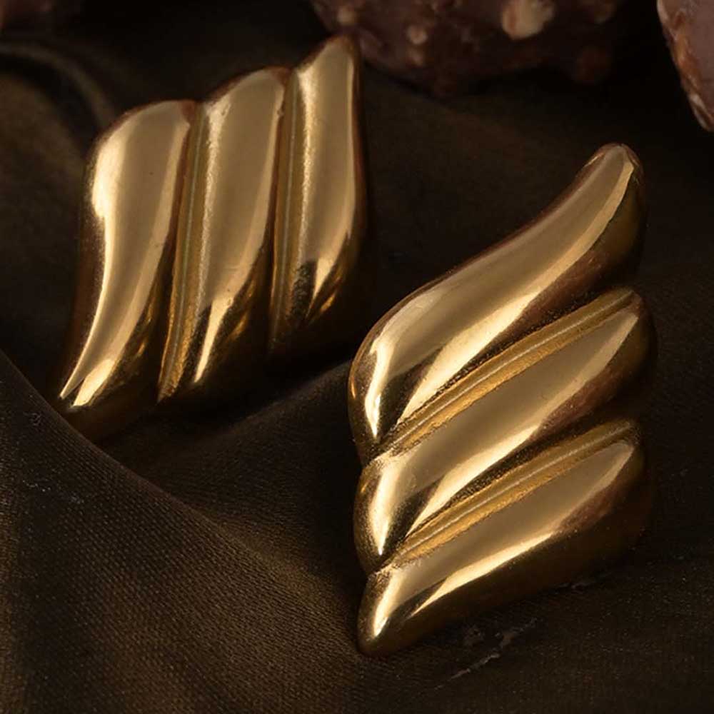 Gilded Waves Earrings