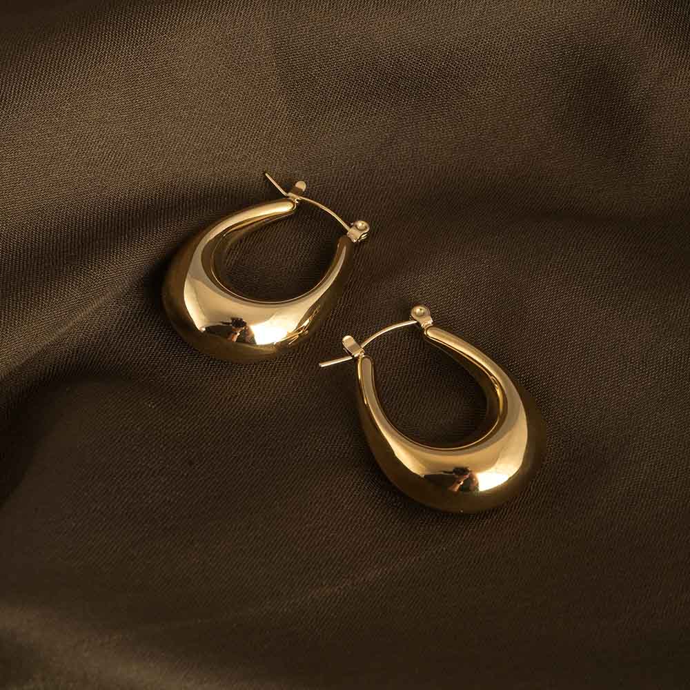 U-shaped Chunky Earrings