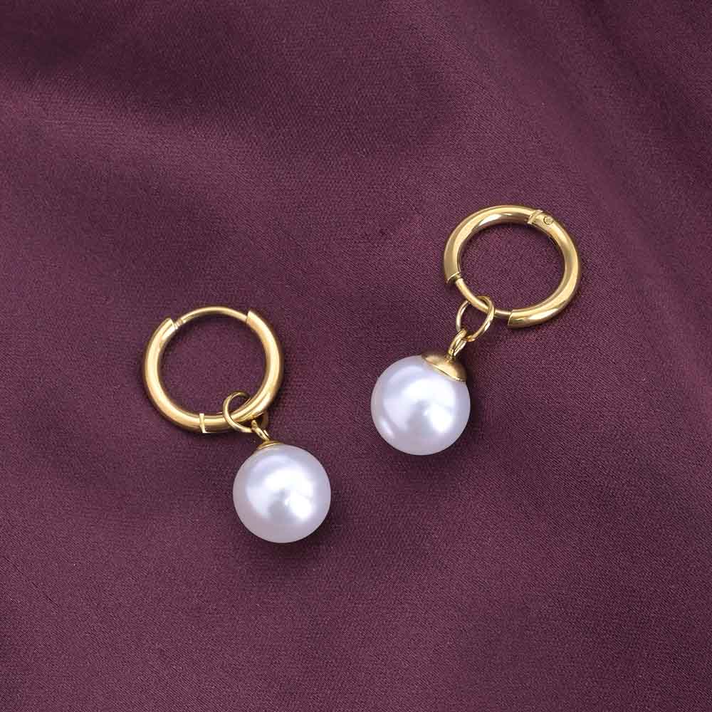 Pearl Orbit Earrings