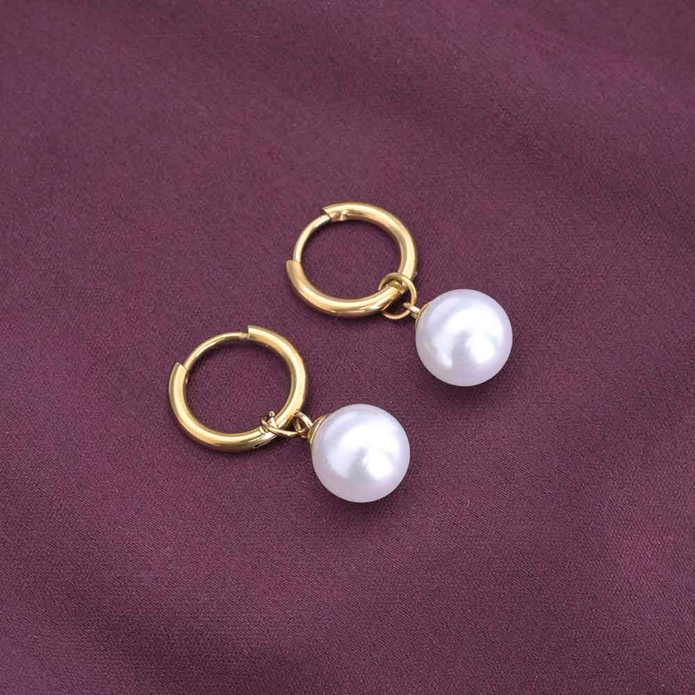 Pearl Orbit Earrings