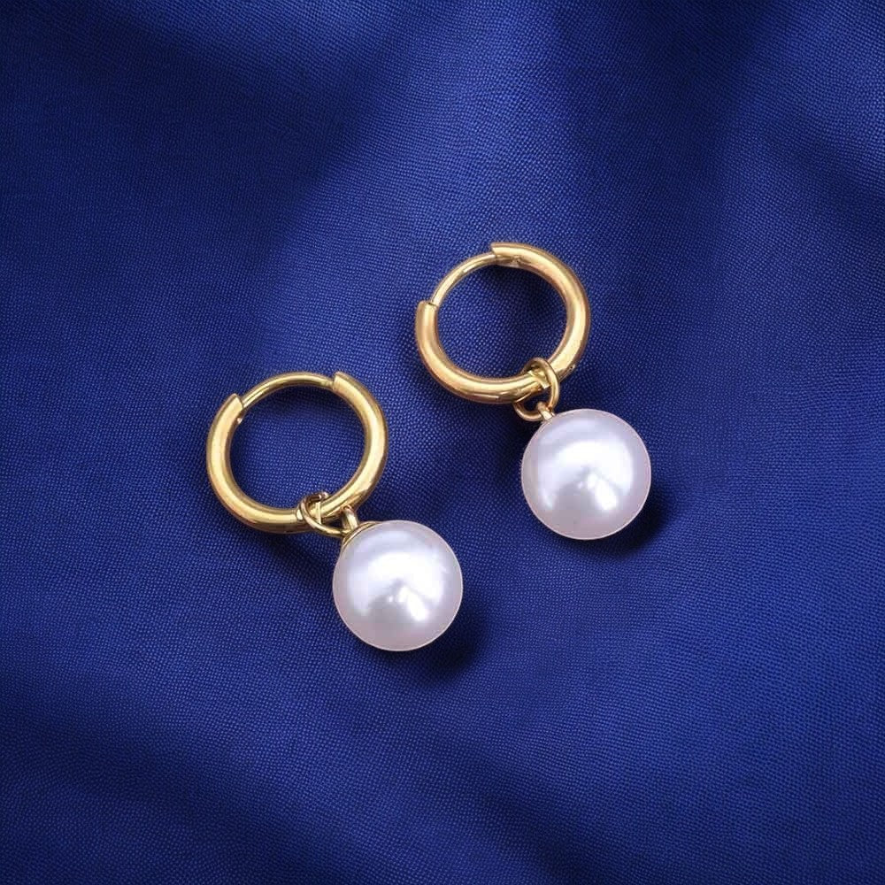 Pearl Orbit Earrings