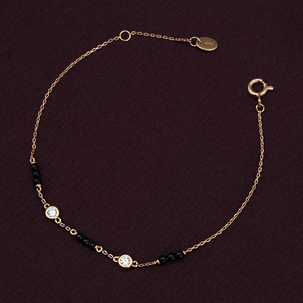 Kaamakya Mangalsutra Bracelet | 18K Gold Vermeil