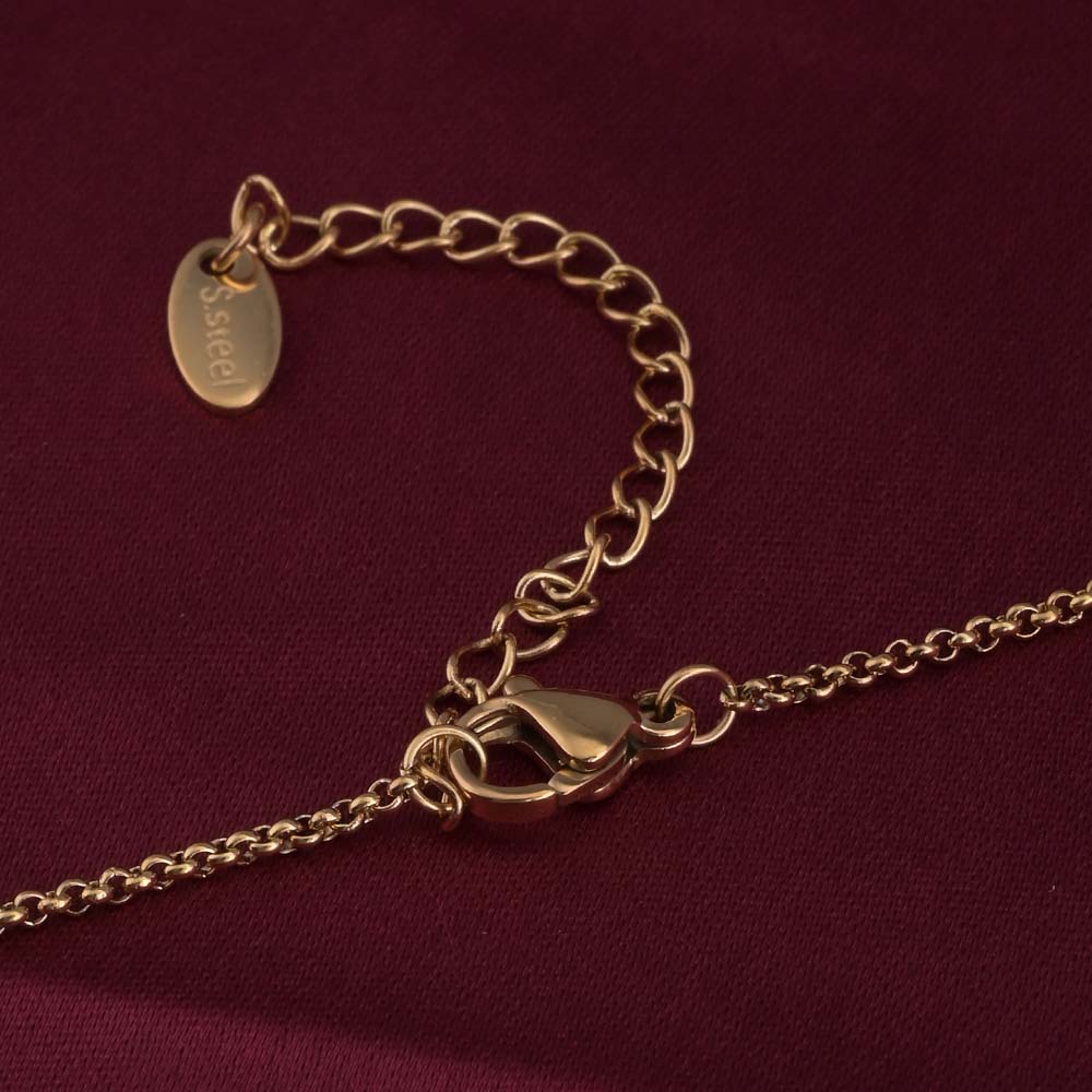 InterLock Gold Chain Necklace