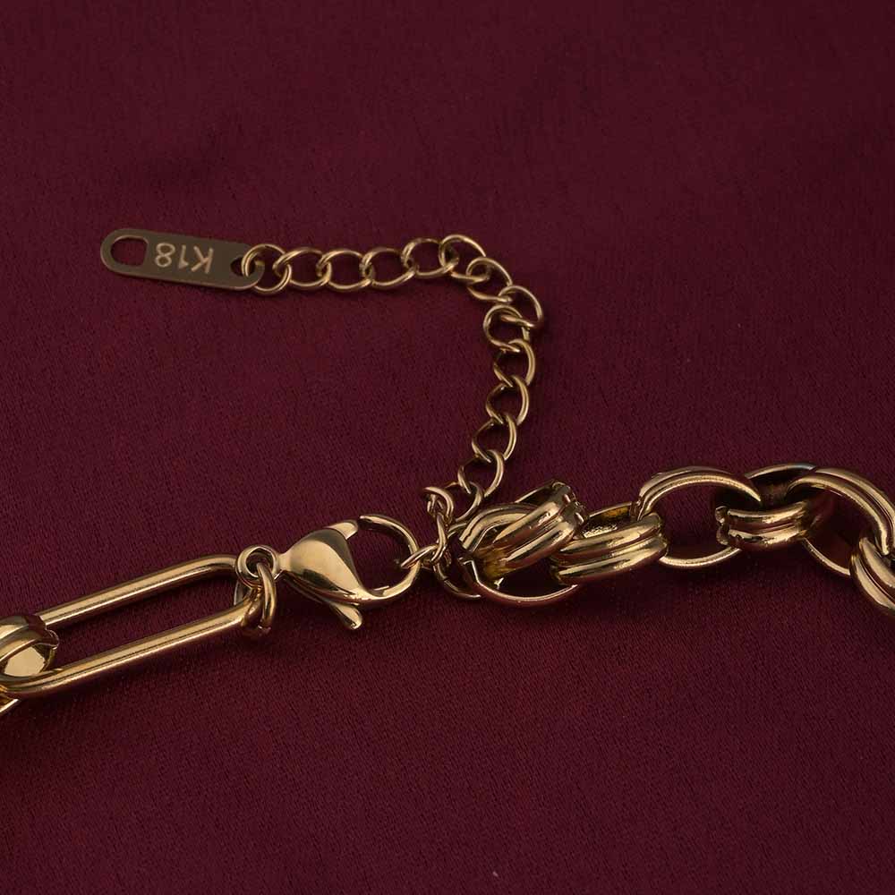 Gold Figaro Chain Necklace