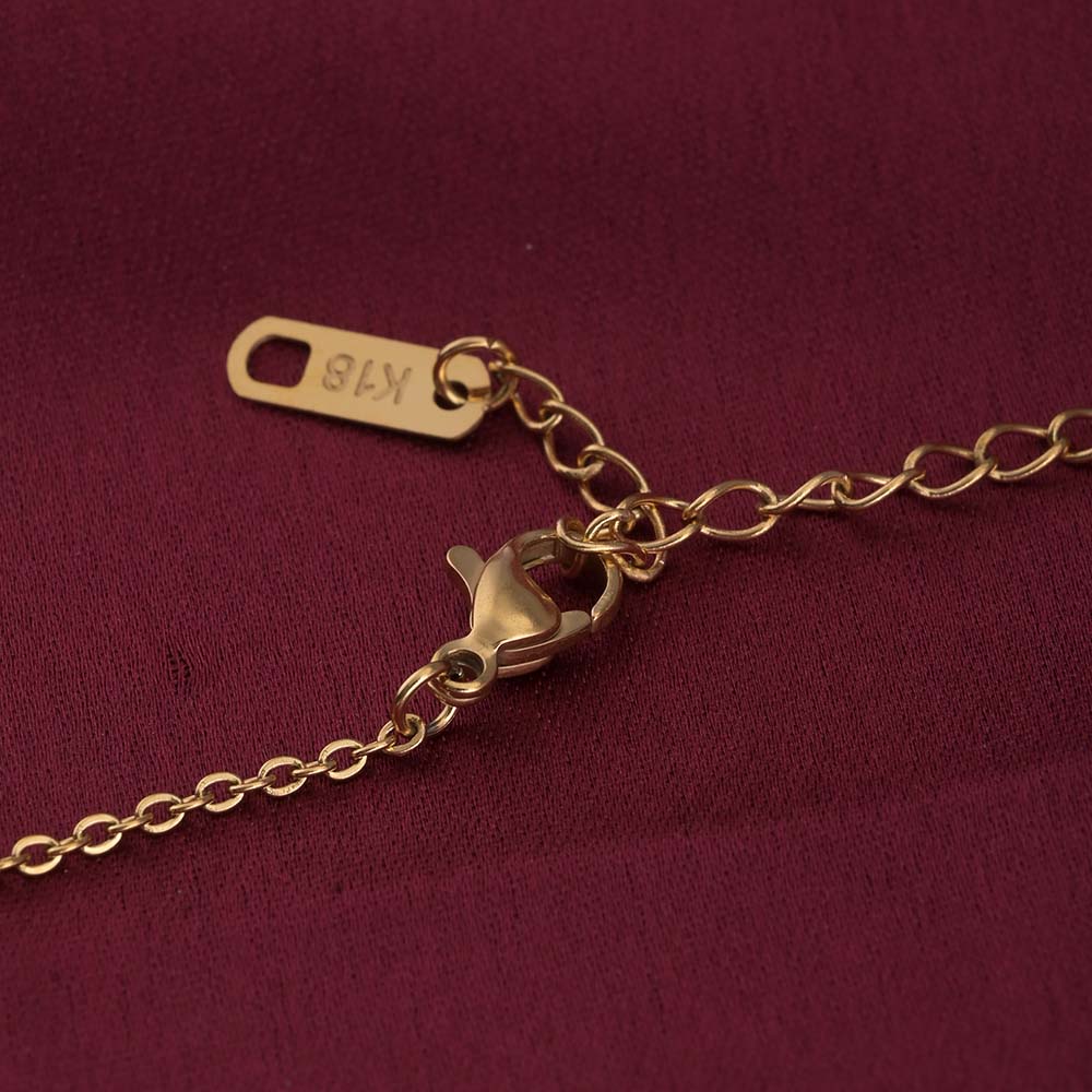 Simple Chain Necklace with Star Charm