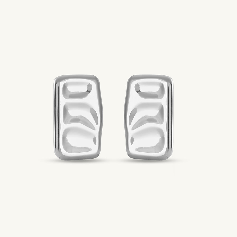 Abstract Rectangular Earrings