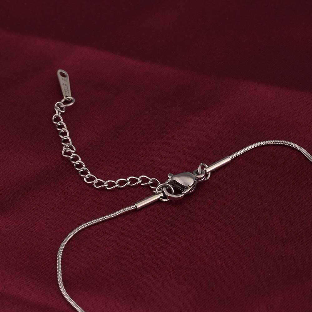 Urban Edge Silver Necklace