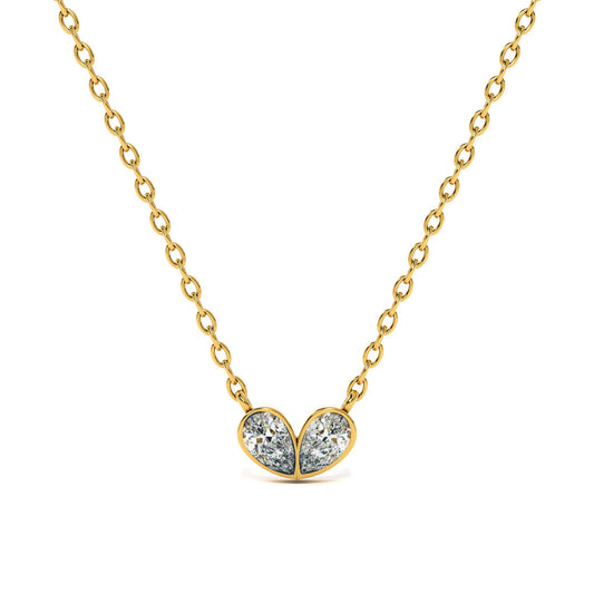 Forever Together 9KT Gold Lab Grown Diamond Necklace
