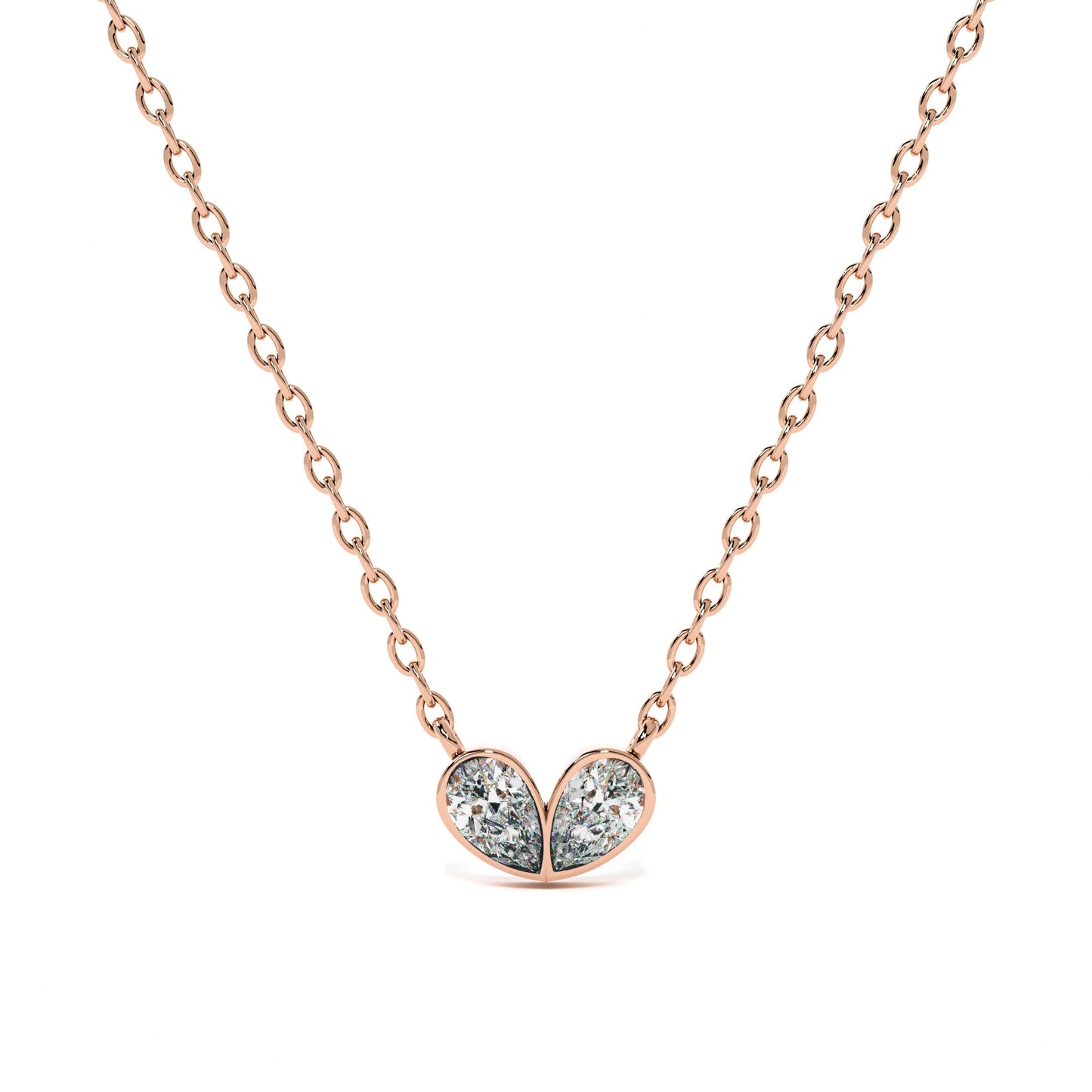Forever Together 9KT Gold Lab Grown Diamond Necklace