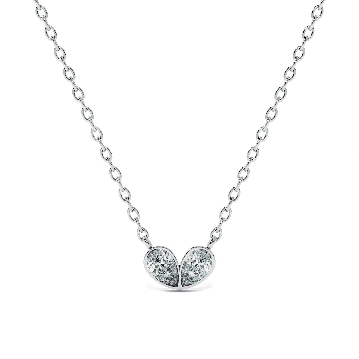 Forever Together 9KT Gold Lab Grown Diamond Necklace